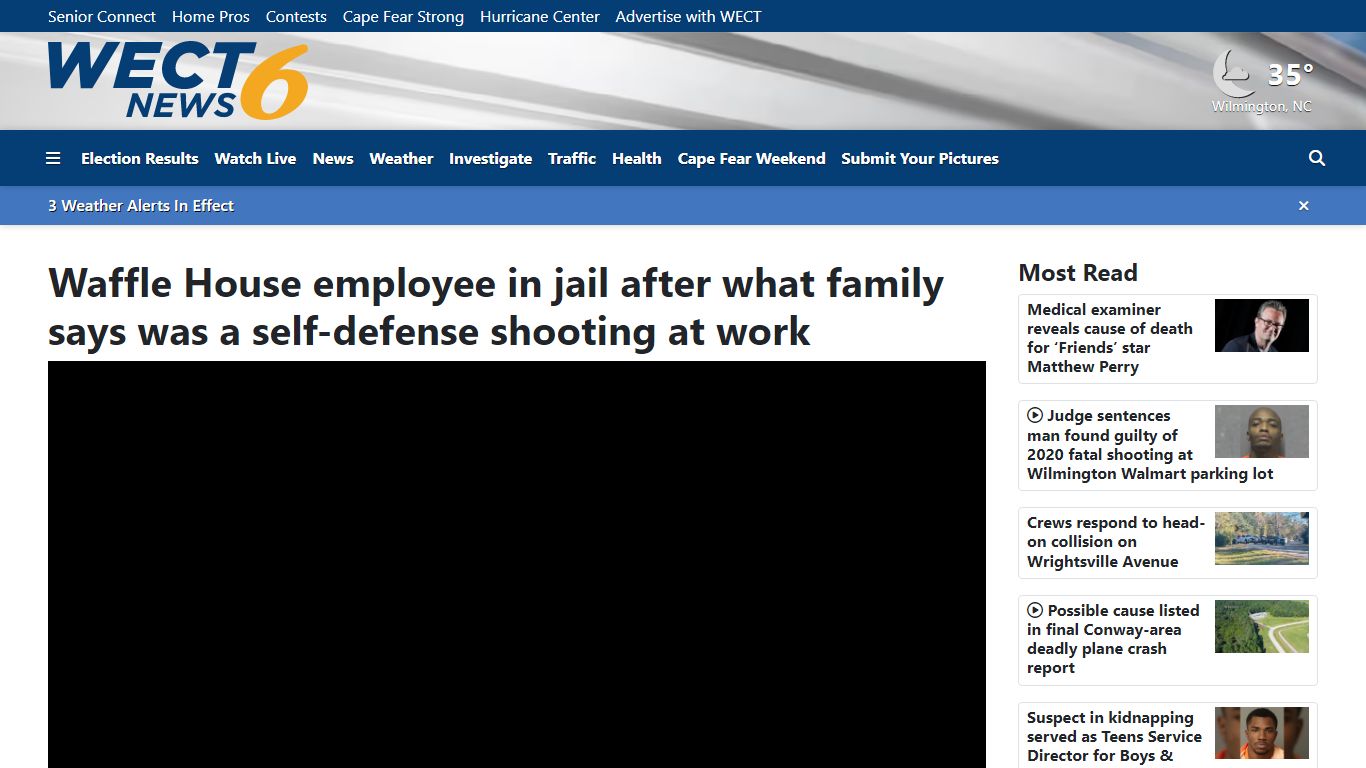 Waffle House employee in jail after what family says was a ... - WECT TV6